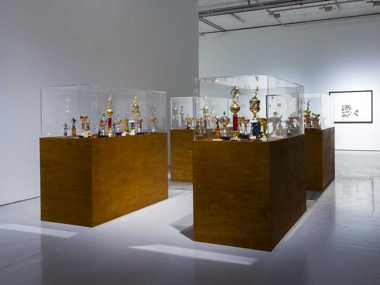 Donald Rodney. Doublethink, 1992. Installation view, Donald Rodney: Visceral Canker, Spike Island, Bristol, 2024. Photo: Lisa Whiting.
