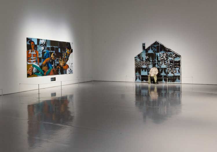 Installation view, Donald Rodney: Visceral Canker, Spike Island, Bristol, 2024. Photo: Lisa Whiting.