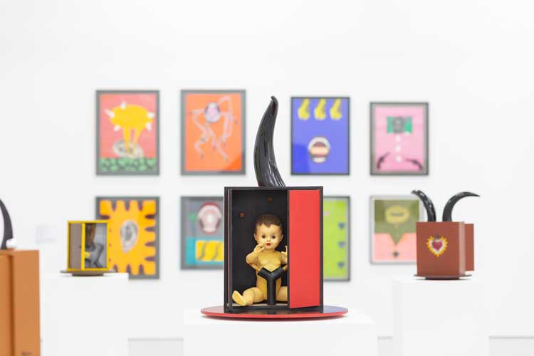 Ofelia Rodríguez, Talking in Dreams, 2023. Installation view, Spike Island, Bristol. Photo: Dan Weill.