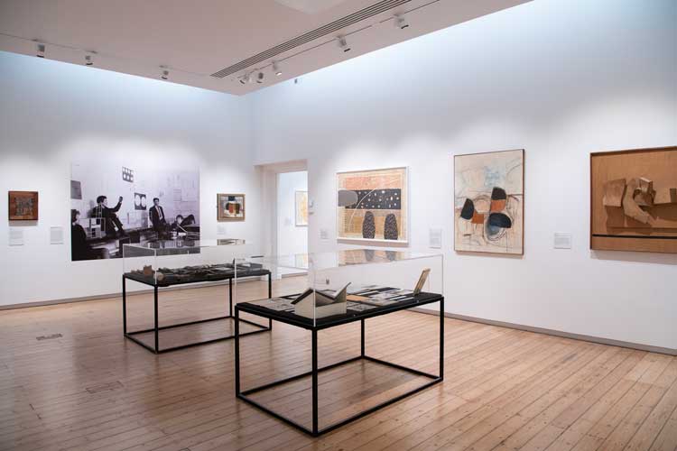 Matt Rugg: Connecting Form, installation view, Hatton Gallery, Newcastle. Photo: Colin Davison.
