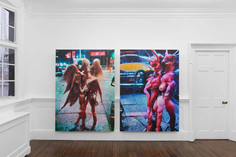 Jon Rafman, Ebrah k’dabri. Installation view, Sprüth Magers, London, 3 February – 25 March 2023. Photo: Ben Westoby.