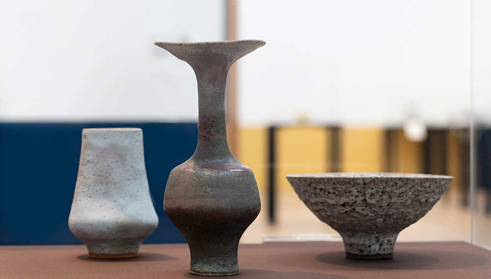 Lucie Rie: The Adventure of Pottery at MIMA. Photo: Rachel Deakin.