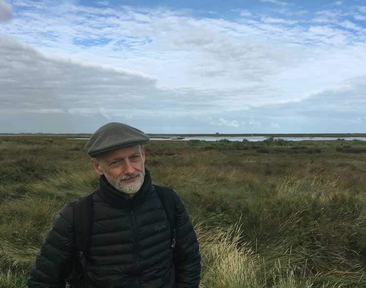 John Riddy portrait, courtesy the artist.