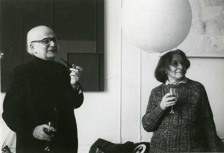 Franciszka and Stefan Themerson, January 1983. Photo courtesy Jasia Reichardt.