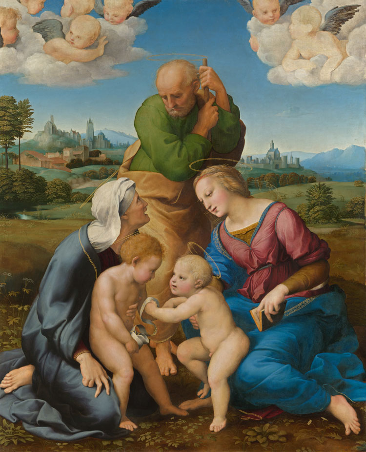 Raphael, Canigiani Holy Family. Image © Prestel.