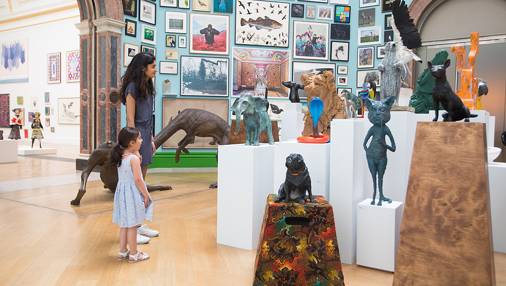 Installation view, Wohl Central Hall, Royal Academy Summer Exhibition 2019. Photo: © David Parry/ Royal Academy of Arts.