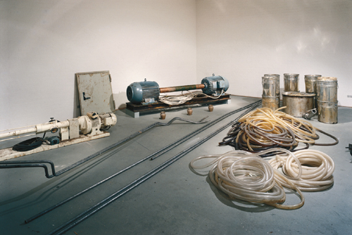 Joseph Beuys. Honey Pump at the Workplace (Honigpumpe am Arbeitsplatz), 1977.
Louisiana Museum of Modern Art, Humlebæk, Denmark. © DACS 2009. Photo: Strüwing Foto.