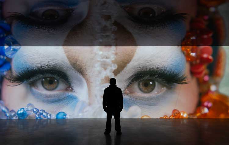 Emilija Škarnulytė, Riparia, 2023, Tate St Ives. Photo © Tate (Sonal Bakrania).