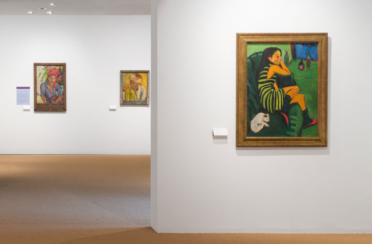 Irma Stern. A Modern Artist between Berlin and Cape Town, exhibition view, Brücke-Museum, Photo: Nick Ash.