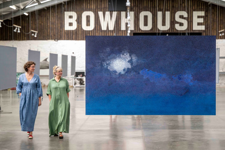 Making Waves – Breaking Ground, installation view, Bowhouse, St Monans, Fife, 2025.