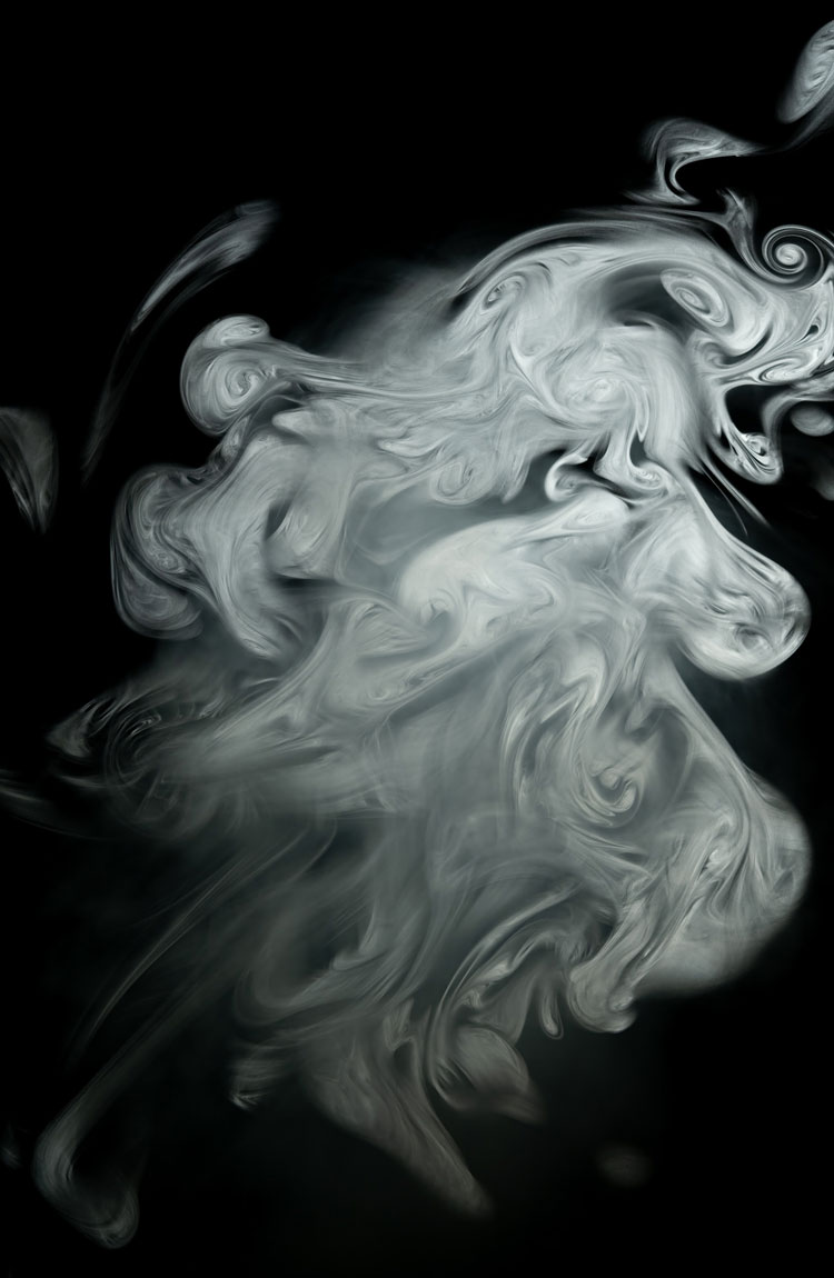 Alexander Lindsay, Smoke Nebula II, 2025. Archival pigment print. © the artist.