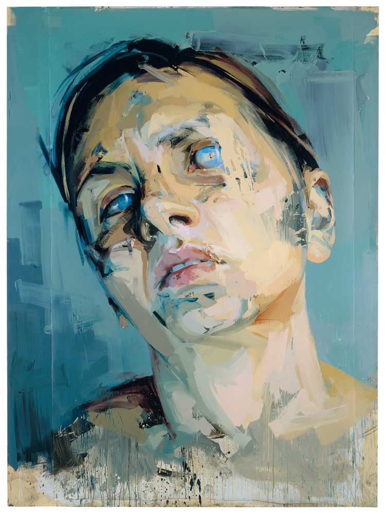 Jenny Saville, Rosetta II, 2005-06. Oil on watercolour paper mounted on board, 252 x 187.5 cm. Private collection. © Jenny Saville, Courtesy Gagosian.