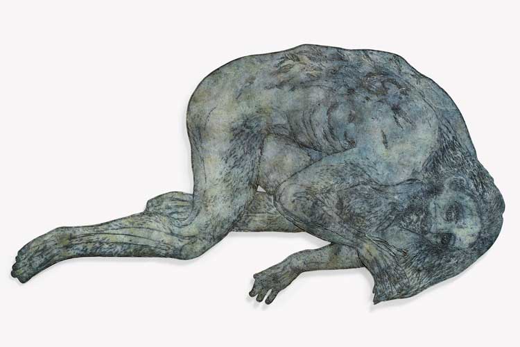 Kiki Smith, Fallen, 2018. Photo: Phoebe d' Heurle, courtesy of Pace Gallery.