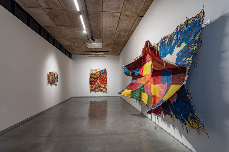 Sagarika Sundaram: Polyphony, installation view, Nature Morte gallery, New Delhi, 17 January 17 – 23 February 2025. Photo courtesy Nature Morte gallery.