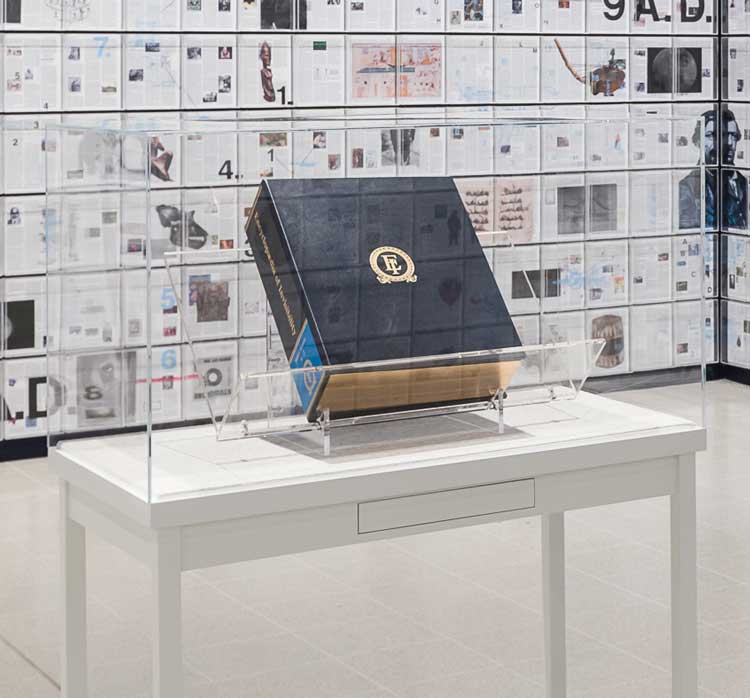 Tavares Strachan, The Encyclopedia of Invisibility, 2014-18. Installation view, Tavares Strachan: There Is Light Somewhere, Hayward Gallery, London, 18 June – 1 September 2024. Photo: Mark Blower. Courtesy the artist and the Hayward Gallery.