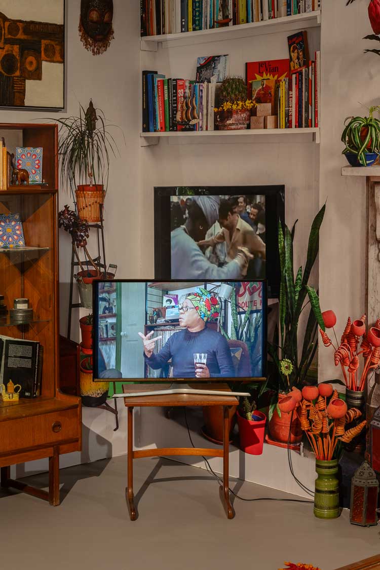 Zineb Sedira: Dreams Have No Titles, installation view, Whitechapel Gallery, London, 15 February – 12 May 2024. Courtesy Whitechapel Gallery. Photo: Damian Griffiths.