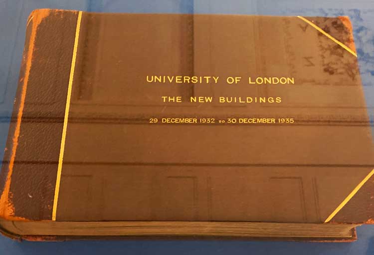 University of London: The New Buildings, 19 December 1932 to 20 December 1935. Photo: Bronac Ferran.