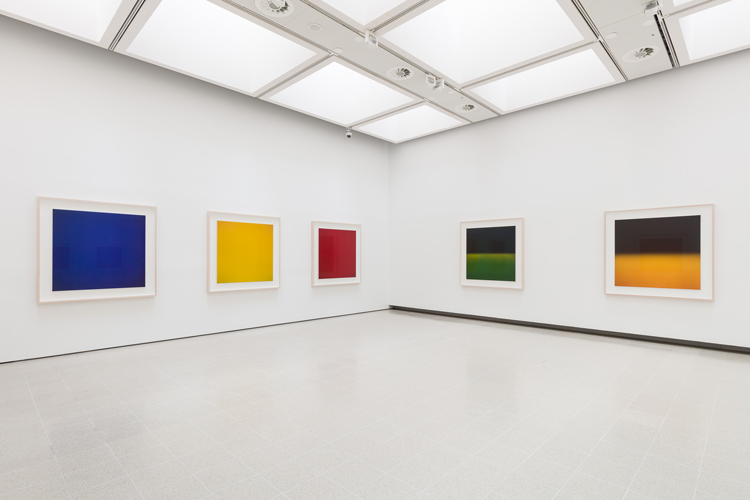 Hiroshi Sugimoto, Opticks series. Chromogenic prints. Installation view. Photo: Mark Blower. Courtesy the artist and the Hayward Gallery.