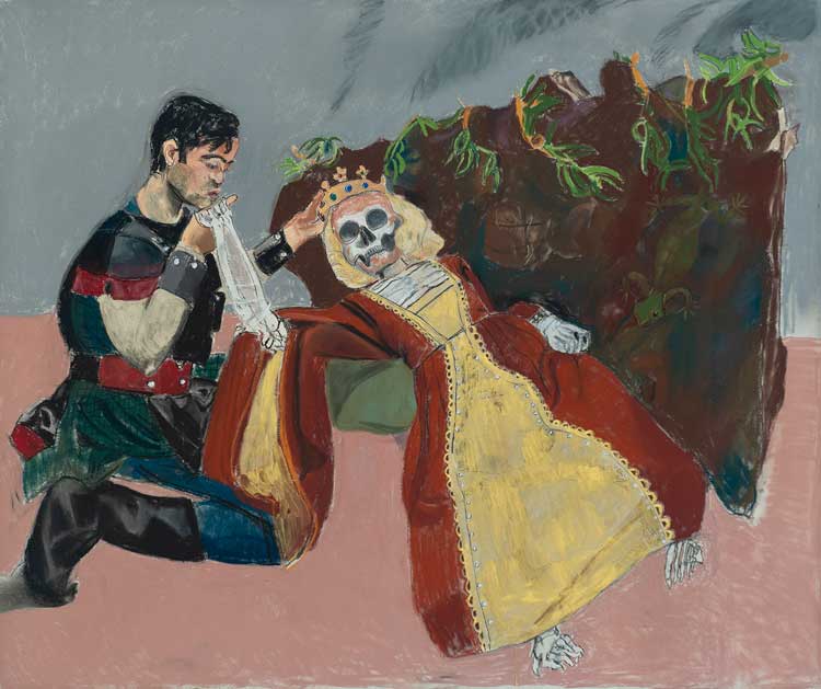 Paula Rego, Ines de Castro, 2013 (detail). Oil on canvas. © The Estate of Paula Rego.