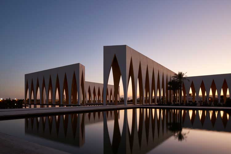 El Gouna Conference and Cultural Centre, Egypt, 2019. Photo: © Paul Riddle.