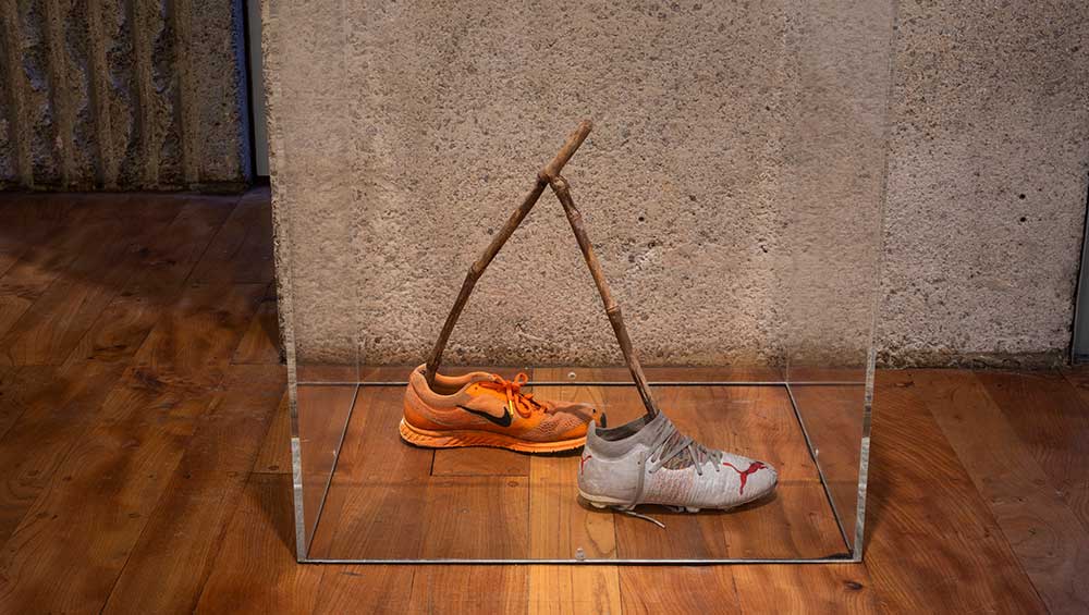 Assembly, Margaret Salmon, The Hunterian, 2025. Photo: Ruth Clark.