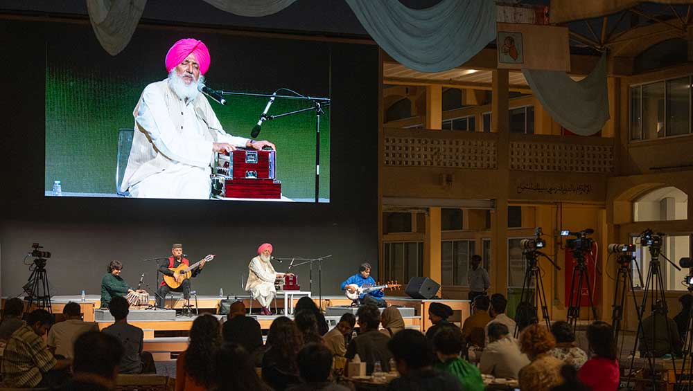 Chaar Yaar (the Faqiri Quartet) closing the Sharjah Art Foundation’s annual symposium, 2025.