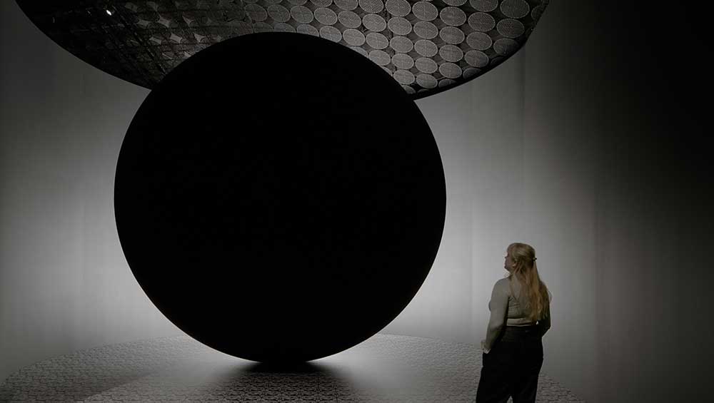 Larissa Sansour, Monument for Lost Time, 2019. Photo: Tuomas Uusheimo / Amos Rex.