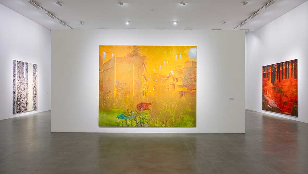 Mohammed Sami, Isthmus. Installation view, Fondazione Sandretto Re Rebaudengo, Turin, Italy, 19 March – 13 October 2024. Courtesy the artist and Fondazione Sandretto Re Rebaudengo. Photo: Giorgio Perottino.