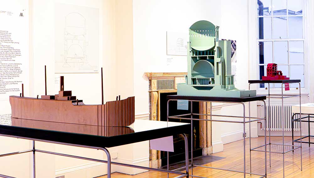 Warburg Models: The Architecture of the Itinerant Archive, installation view, Architectural Association School of Architecture, London. Photo: Elena Andreea Teleaga.