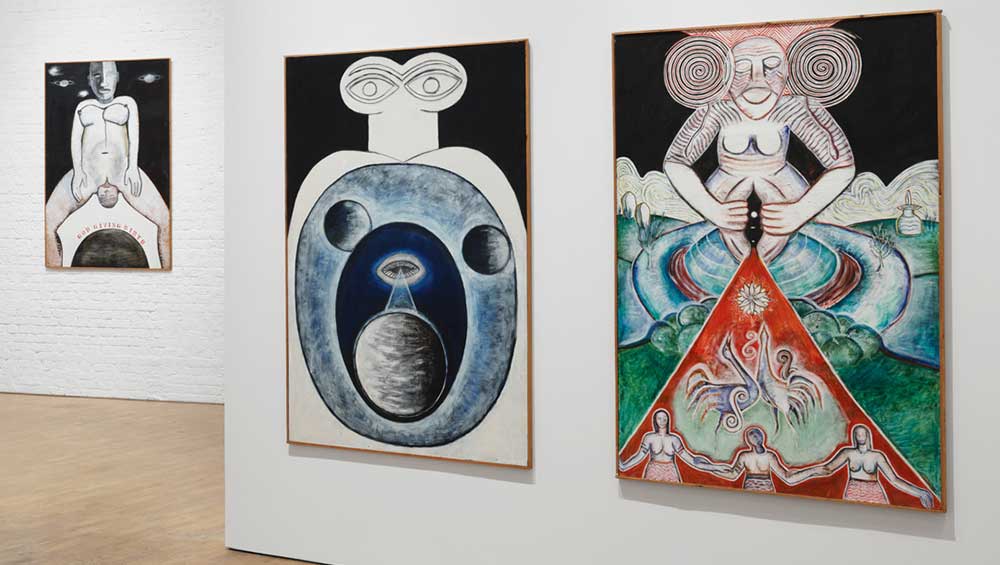 Monica Sjöö, House-Wives, 1975. Courtesy Monica Sjöö Estate and Alison Jacques, London. © Monica Sjöö Estate.