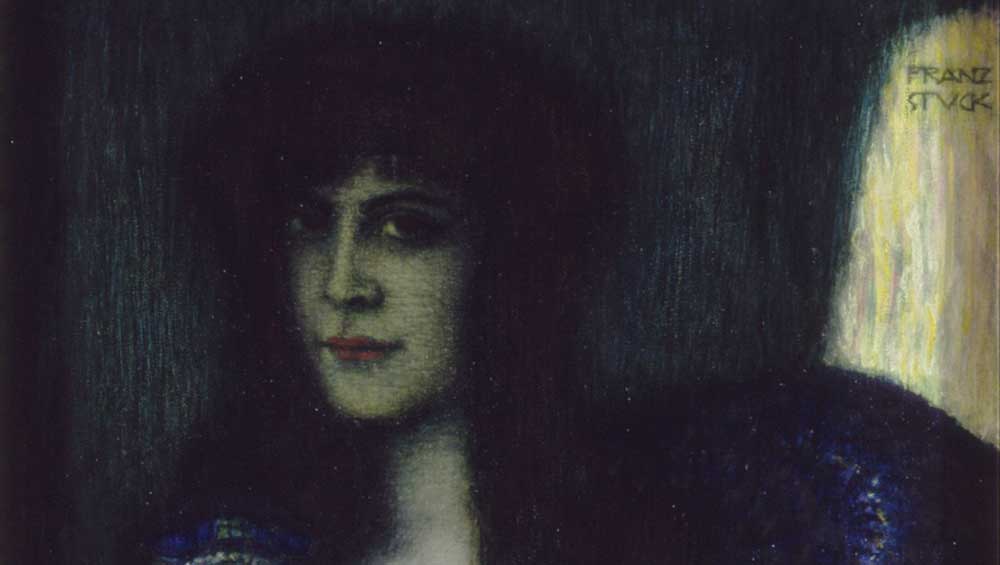 Franz von Stuck, Die Sünde (The Sin), c1912. Oil on canvas, 88 x 52.5 cm. © Staatliche Museen zu Berlin, Nationalgalerie / Andres Kilger.