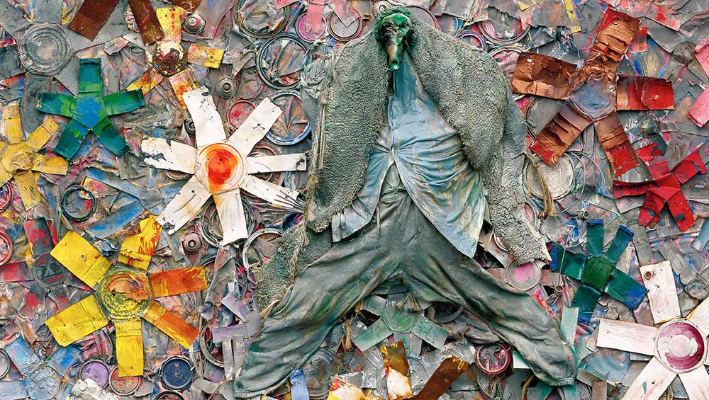 Thornton Dial, Stars of Everything, 2004. Mixed media, 248.9 x 257.8 x 52.1 cm. Souls Grown Deep Foundation, Atlanta. © 2022 Estate of Thornton Dial / Artists Rights Society (ARS), New York / DACS, London 2022. Photo: Stephen Pitkin/Pitkin Studio.