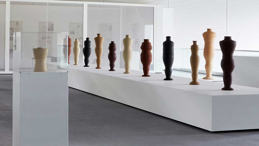 Installation view of Julian Stair: Art, Death and the Afterlife, Sainsbury Centre, University of East Anglia, Norwich. Photo: Jan Baldwin.