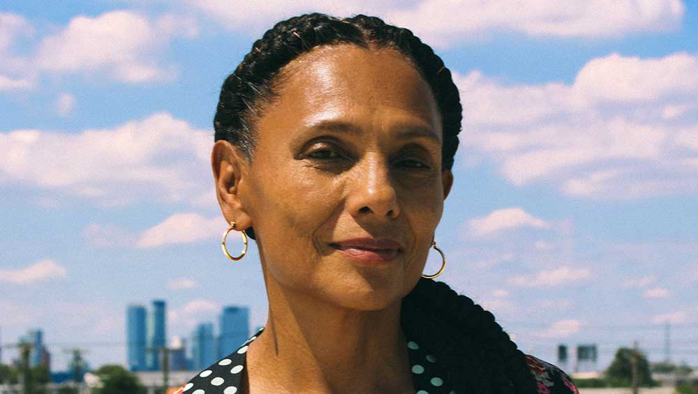 Ming Smith Portrait, 2020. Photo: Brandon Thomas Brown. Image courtesy the artist and Pippy Houldsworth Gallery, London. © Ming Smith 2022.