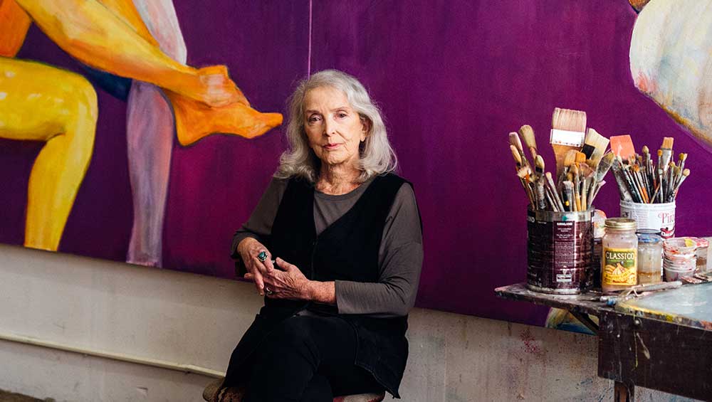 Joan Semmel, 2019. Photo: Taylor Miller.