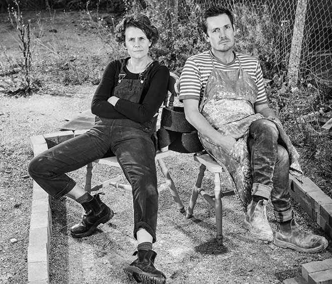 Heather Peak Morison and Ivan Winston Morison. Photo: Stephen King.