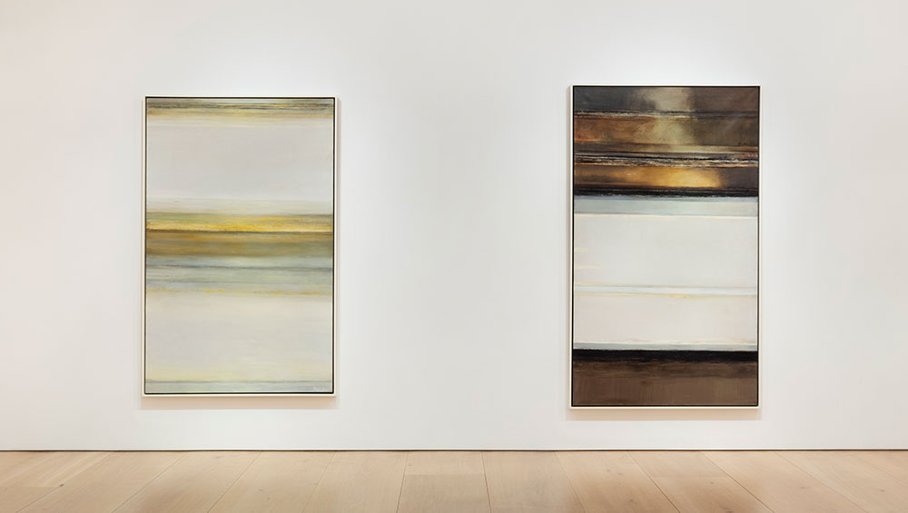 Hedda Sterne, installation view, Victoria Miro Mayfair, London, 29 January – 21 March 2020. © The Hedda Sterne Foundation Inc, ARS, NY and DACS, London 2019. Courtesy Van Doren Waxter and Victoria Miro.