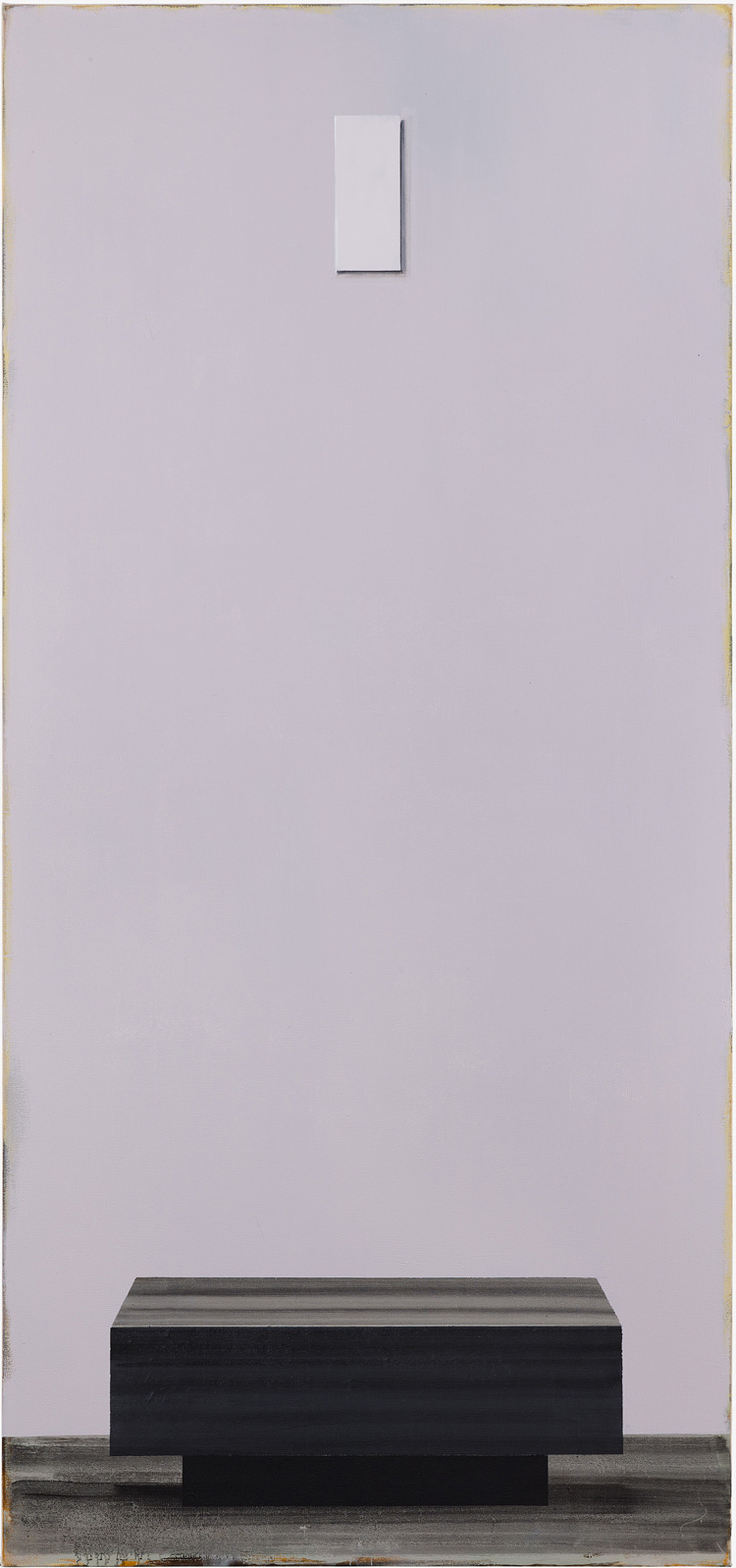 Michael Simpson. Squint 64, 2019. Oil on canvas, 230 x 107.5 cm. Images courtesy the artist and Blain|Southern.