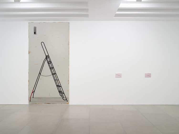 Michael Simpson, New Paintings, 2019. Installation view, Blain|Southern London. Photo: Peter Mallet.