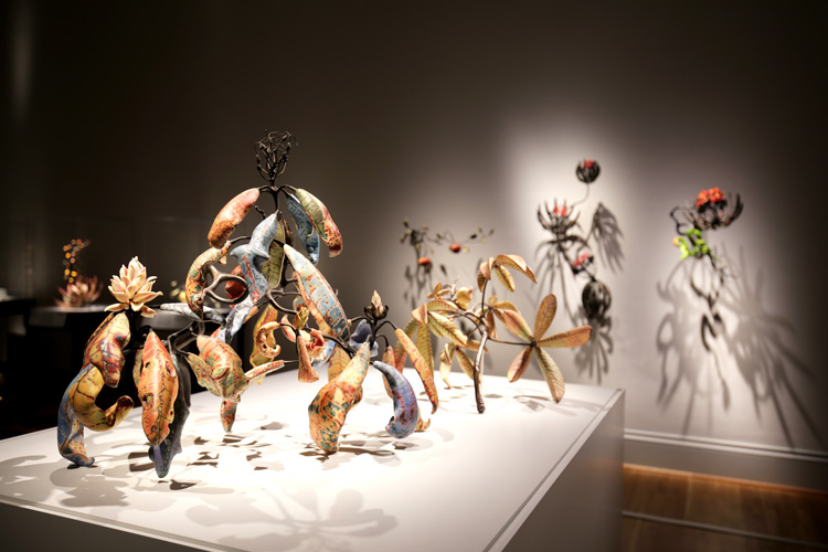 Michael Sherrill Retrospective, installation view, Renwick Gallery of the Smithsonian American Art Museum 2019. Photo: Libby Weiler.