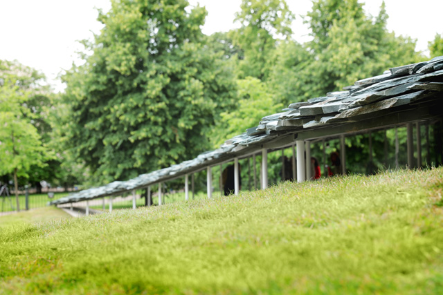 Serpentine Pavilion 2019, designed by Junya Ishigami, Serpentine Gallery, London © Junya Ishigami + Associates, Photo © 2019 John Offenbach.