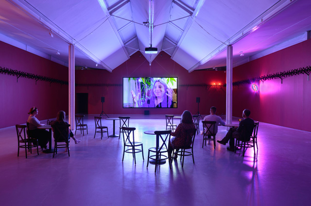 Patrick Staff: The Prince of Homburg, installation view, Dundee Contemporary Arts, 2019. Photo: Ruth Clark.