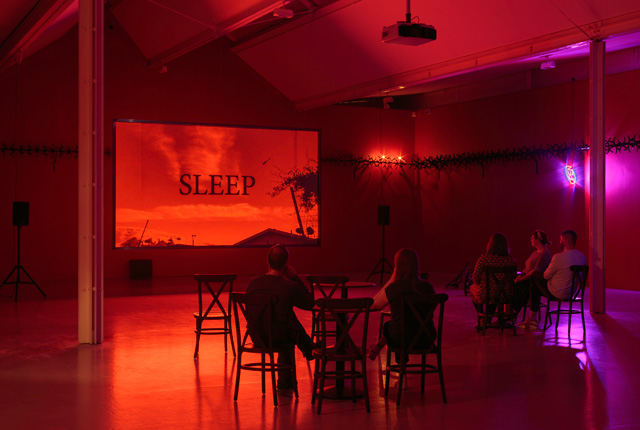 Patrick Staff: The Prince of Homburg, installation view, Dundee Contemporary Arts, 2019. Photo: Ruth Clark.