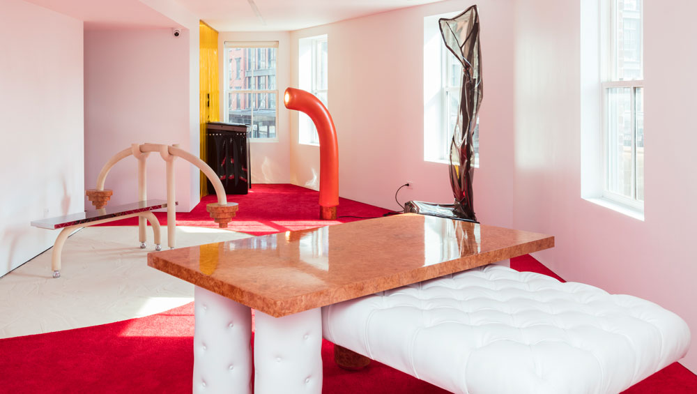 Sam Stewart: Cryptic. Installation view, courtesy of the artist and Fort Gansevoort, New York. Photograph: Lauren Coleman.