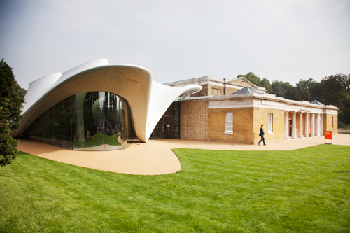 Serpentine Sackler Gallery.
Zaha Hadid Architects. Photograph © 2013 Luke Hayes.