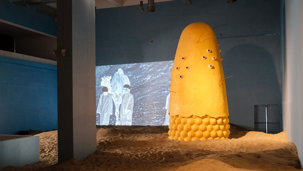 Installation view of Wael Shawky, Castello di Rivoli, November 3, 2016 – February 5, 2017. Photograph: Renato Ghiazza