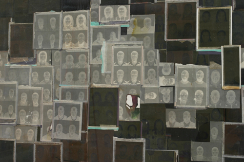Kay Hassan. Negatives 1-6, 2006. Photo collage (detail). Courtesy the artist