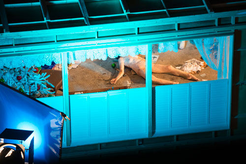 Paul McCarthy. WS, 2013 (image 2). Image courtesy the artist and Hauser & Wirth. Installation photograph at Park Avenue Armory by James Ewing.