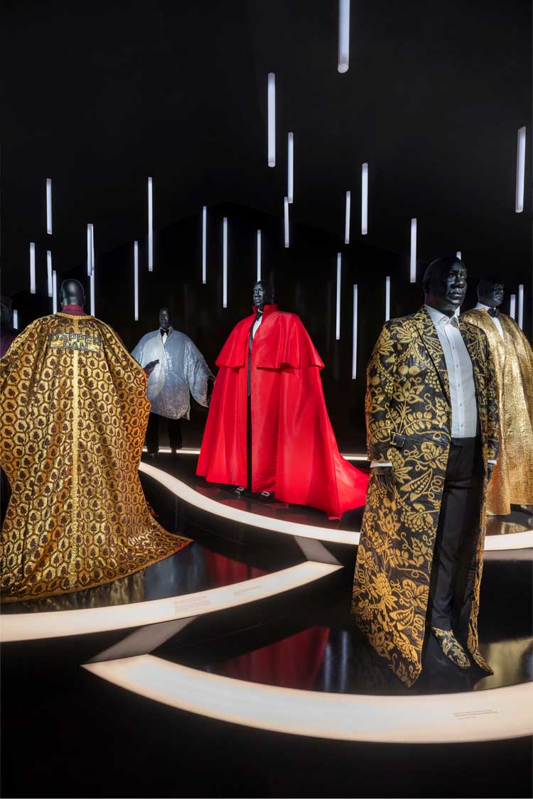 Installation view, André Leon Talley: Le Style est Éternel at SCAD FSAH Lacoste. Photo courtesy SCAD.
