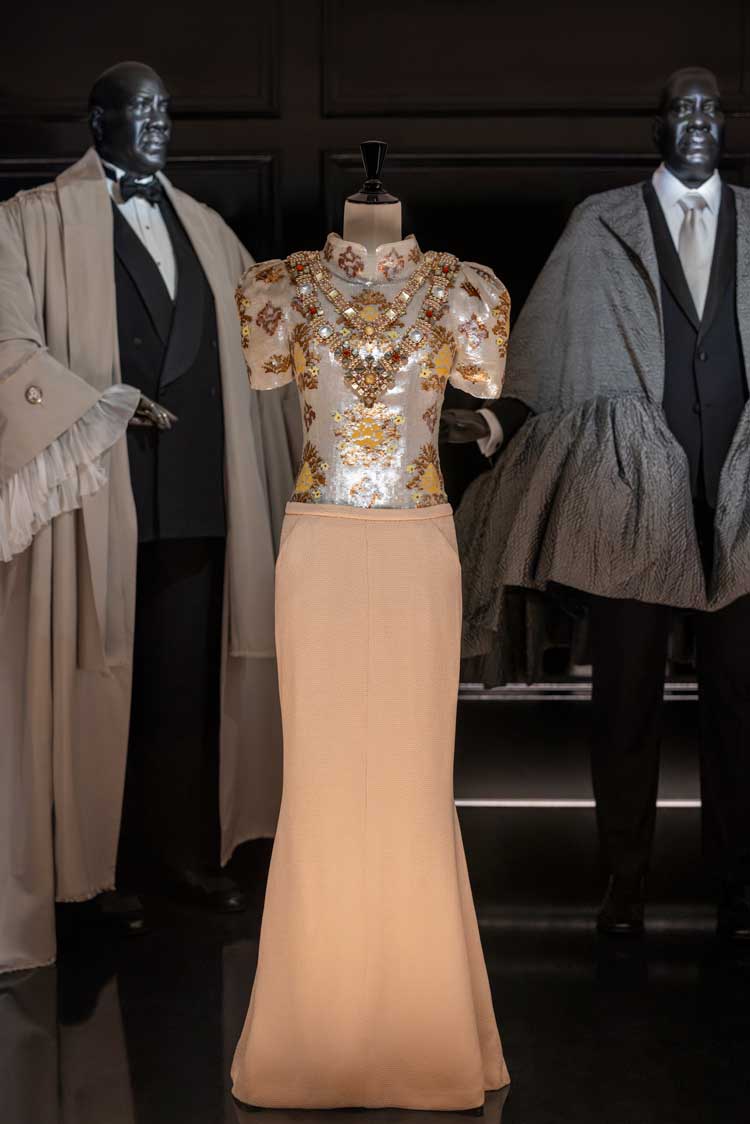 Installation view, André Leon Talley: Le Style est Éternel at SCAD FSAH Lacoste. Photo courtesy SCAD.